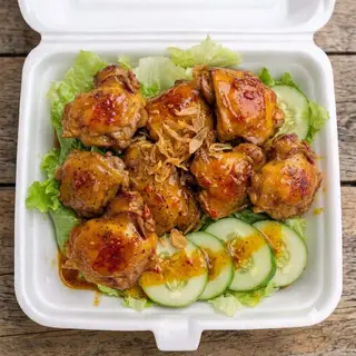 Hình ảnh GÀ SỐT MẬT ONG 