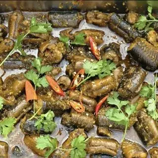 Hình ảnh Cơm lươn xào cà ri + nước