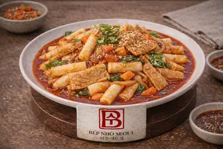 Hình ảnh Combo5: Tokbokki + Cơm trắng + Kimbap truyền thống
