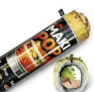 Hình ảnh R3. Aburi Salmon Roll -Cuốn Cá Hồi Nướng Tái