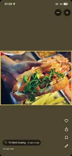 Hình ảnh Bánh mì heo quay
