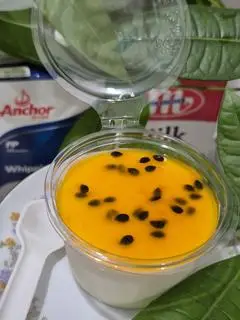 Hình ảnh panacotta vị chanh dây