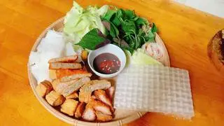 Hình ảnh Bún Đậu, Nem Rán