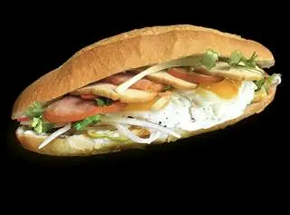 Hình ảnh Bánh mì thịt chả trứng ốp la