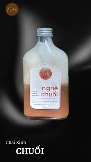 Hình ảnh Cafe kem chuối - chai 250ml