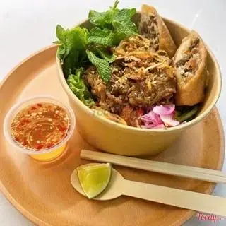 Hình ảnh Bún Thịt Nướng - Chả Giò