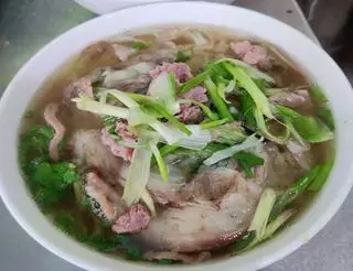 Hình ảnh Bún Bò thịt chín