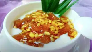 Hình ảnh chè bưởi cốt dừa