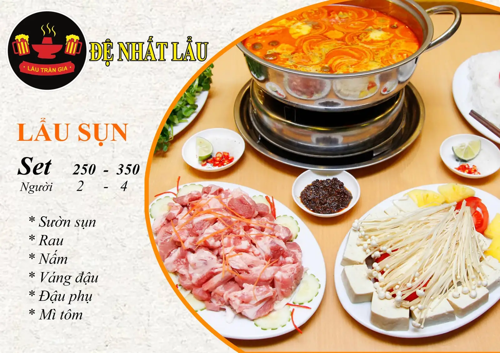 Hình ảnh Lẩu sụn - 2 người