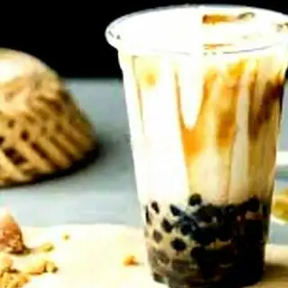Hình ảnh Sữa tươi trân châu đường đen