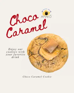 Hình ảnh Soft choco caramel cookie