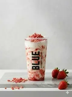 Hình ảnh Sữa chua dâu sấy phô mai - size 700ml