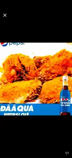 Hình ảnh Gà miếng lắc phô mai Hàn Quốc - 1 pepsi