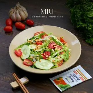 Hình ảnh Rau Salad trộn (kèm sốt mè rang)