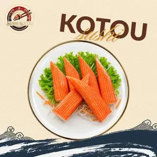 Hình ảnh Sashimi thanh cua 6 thanh