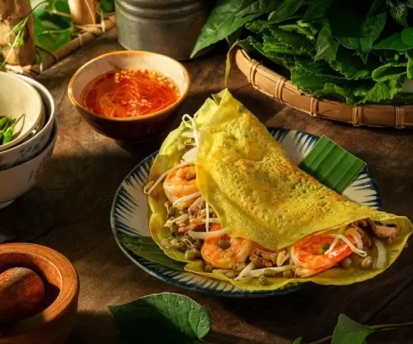 Hình ảnh Bánh xèo tôm