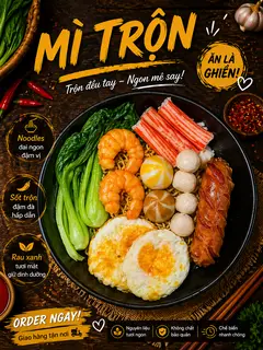 Hình ảnh COMBO Mì Trộn Thập Cẩm Lớn