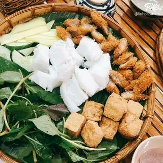 Hình ảnh Bún đậu nem chua rán