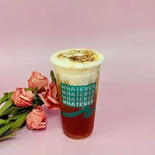 Hình ảnh Trà Đen Kem Phô Mai - M