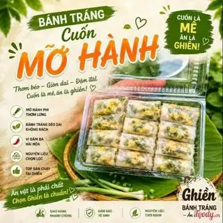 Hình ảnh Cuốn Mỡ Hành