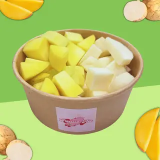 Hình ảnh Set Trái Cây Tươi Mix 2 Loại Xoài Tứ Quý & Củ Đậu