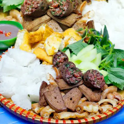 Hình ảnh Bún đậu đầy đủ đặc biệt full topping