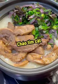 Hình ảnh  cháo tim cật