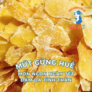 Hình ảnh Mứt gừng Huế lát