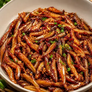 Hình ảnh Cá cơm kho tiêu 