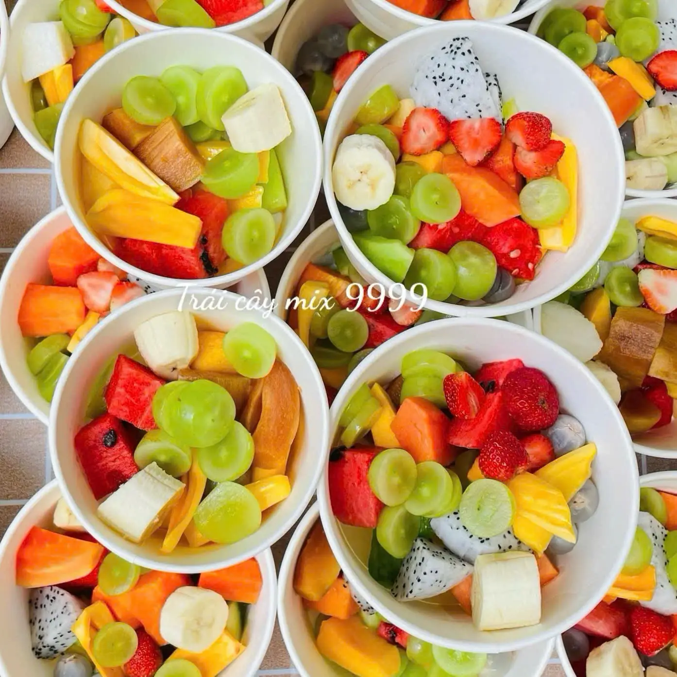 Hình ảnh TRÁI CÂY DẦM MIX TỰ CHỌN 