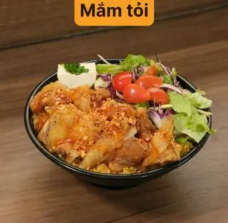 Hình ảnh Cơm gà mắm tỏi