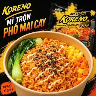 Hình ảnh Mì Trộn Phô Mai Cay Koreno
