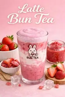 Hình ảnh Latte Dâu