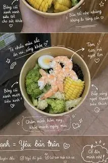 Hình ảnh Cơm gạo lứt tôm hấp