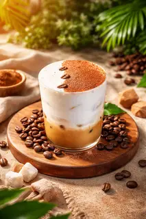 Hình ảnh Cafe kem muối hồng