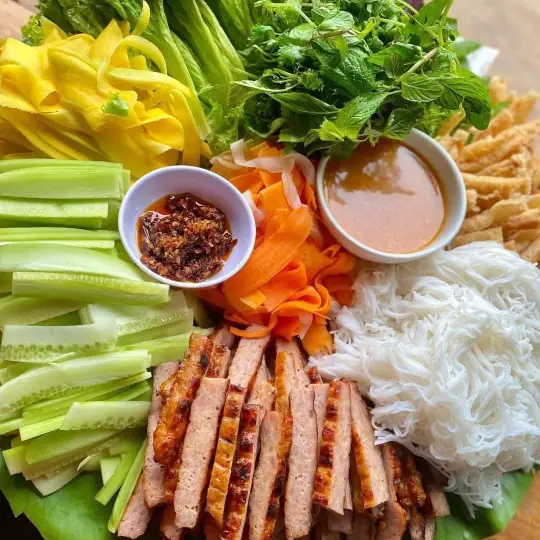 Hình ảnh Combo 2 phần nem nướng