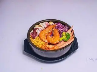 Hình ảnh Mỳ kim chi hải sản