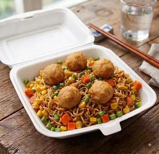 Hình ảnh MÌ TRỘN BÒ VIÊN 