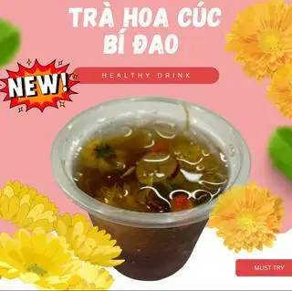 Hình ảnh Trà hoa Cúc Bí đao nóng/đá