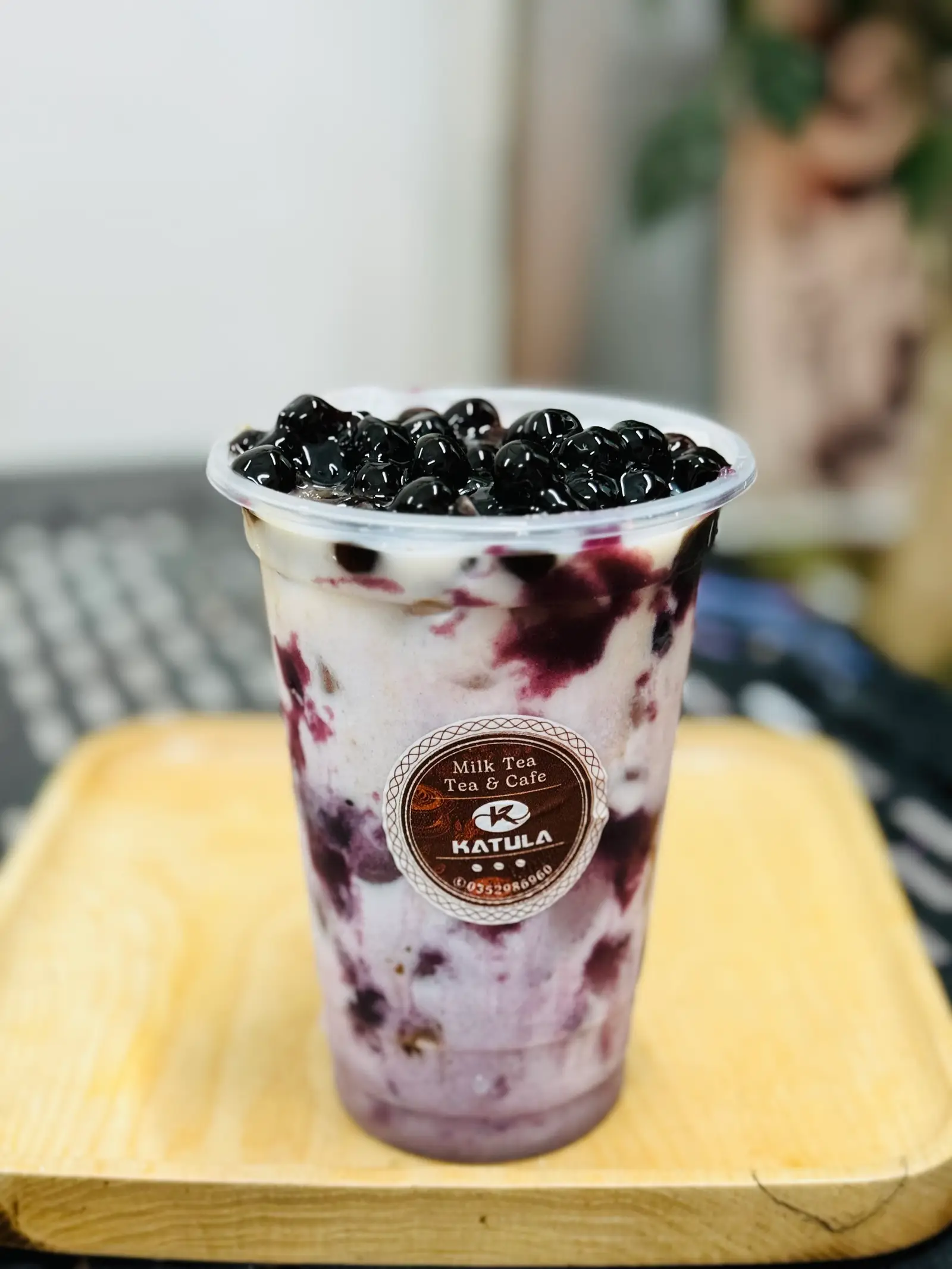 Hình ảnh Sữa tươi khoai môn