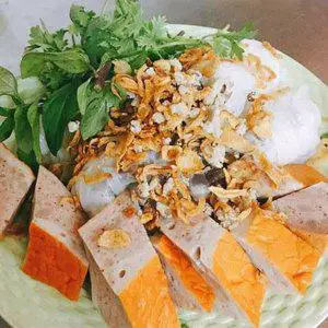 Hình ảnh Bánh Cuốn Nhân Hành Khô Chả Quế - không thịt