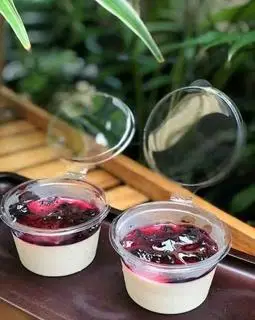Hình ảnh Panna Cotta Ý Vị Việt Quất