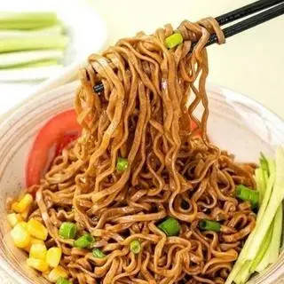 Hình ảnh Mì Gói trộn &Trứng & Bò xào 