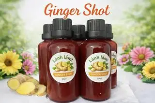 Hình ảnh Nước gừng đỏ - ginger red shot