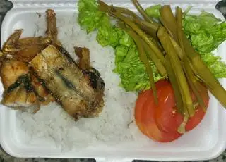 Hình ảnh Đậu hũ trứng cúc sốt thịt băm