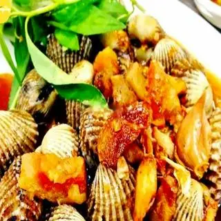 Hình ảnh Sò huyết xào me