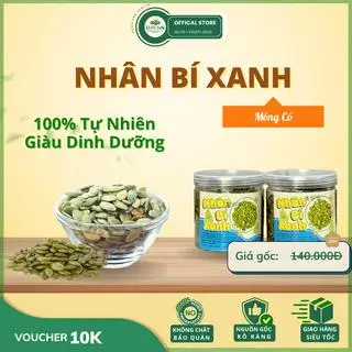 Hình ảnh HẠT BÍ XANH TÁCH VỎ RANG CHÍN 250G