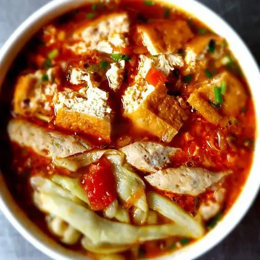 Hình ảnh Bún riêu giò không đậu