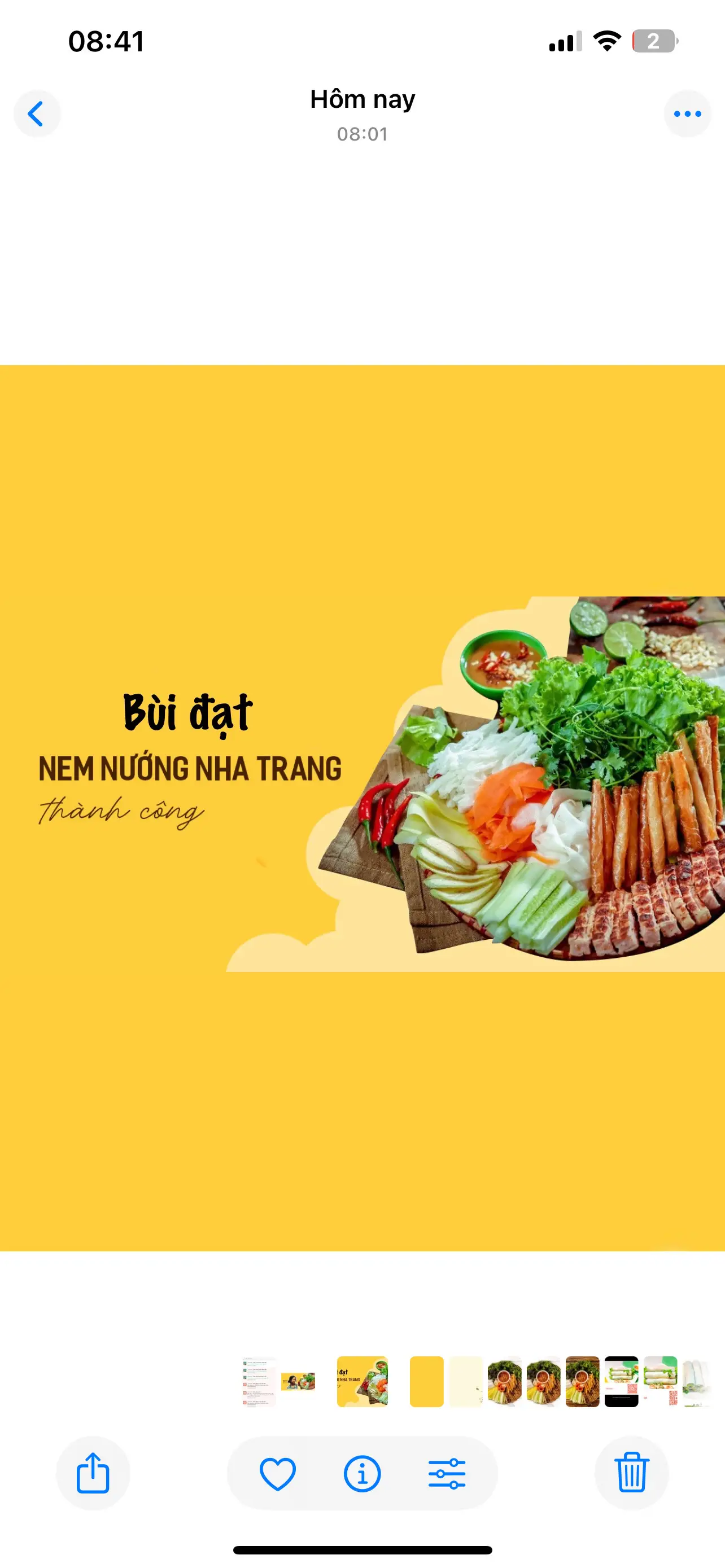 Hình ảnh Nem nướng nha trang size Suất Vip