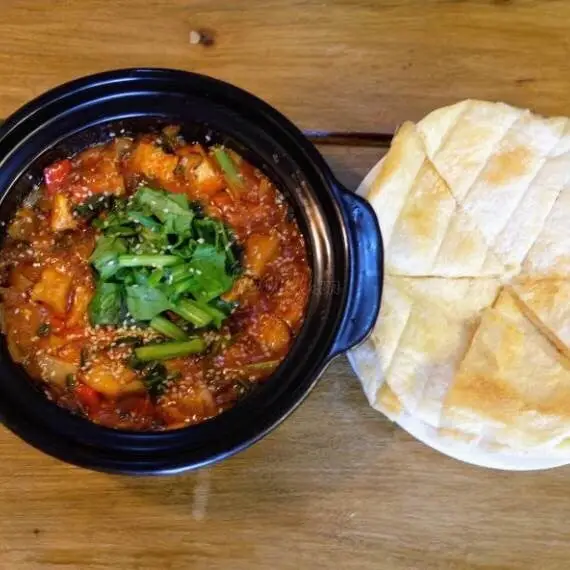 Hình ảnh F3.2 Spinach tofu shakshuka - Vegan
